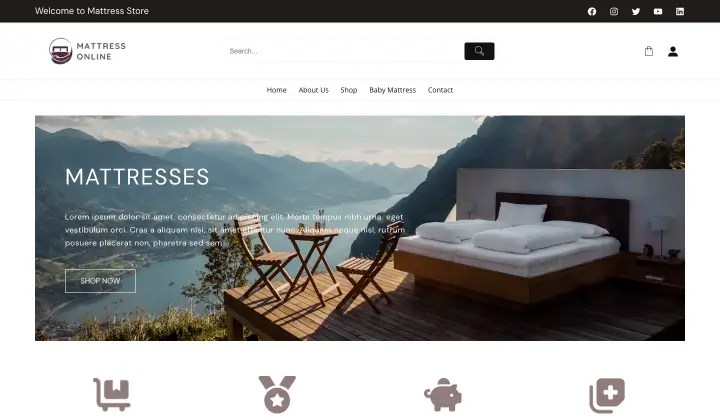 Vayu mattress theme